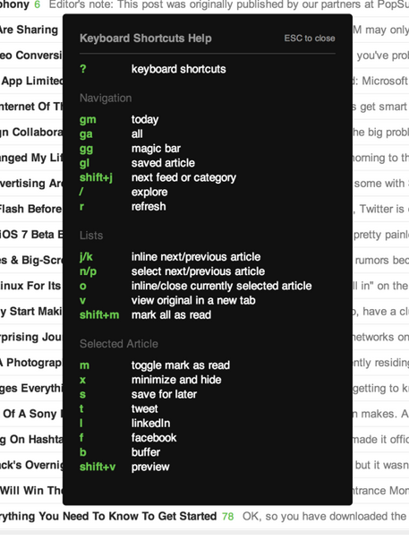 feedly commands
