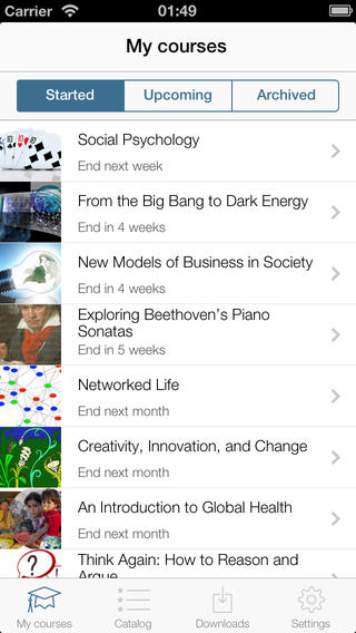 coursera app