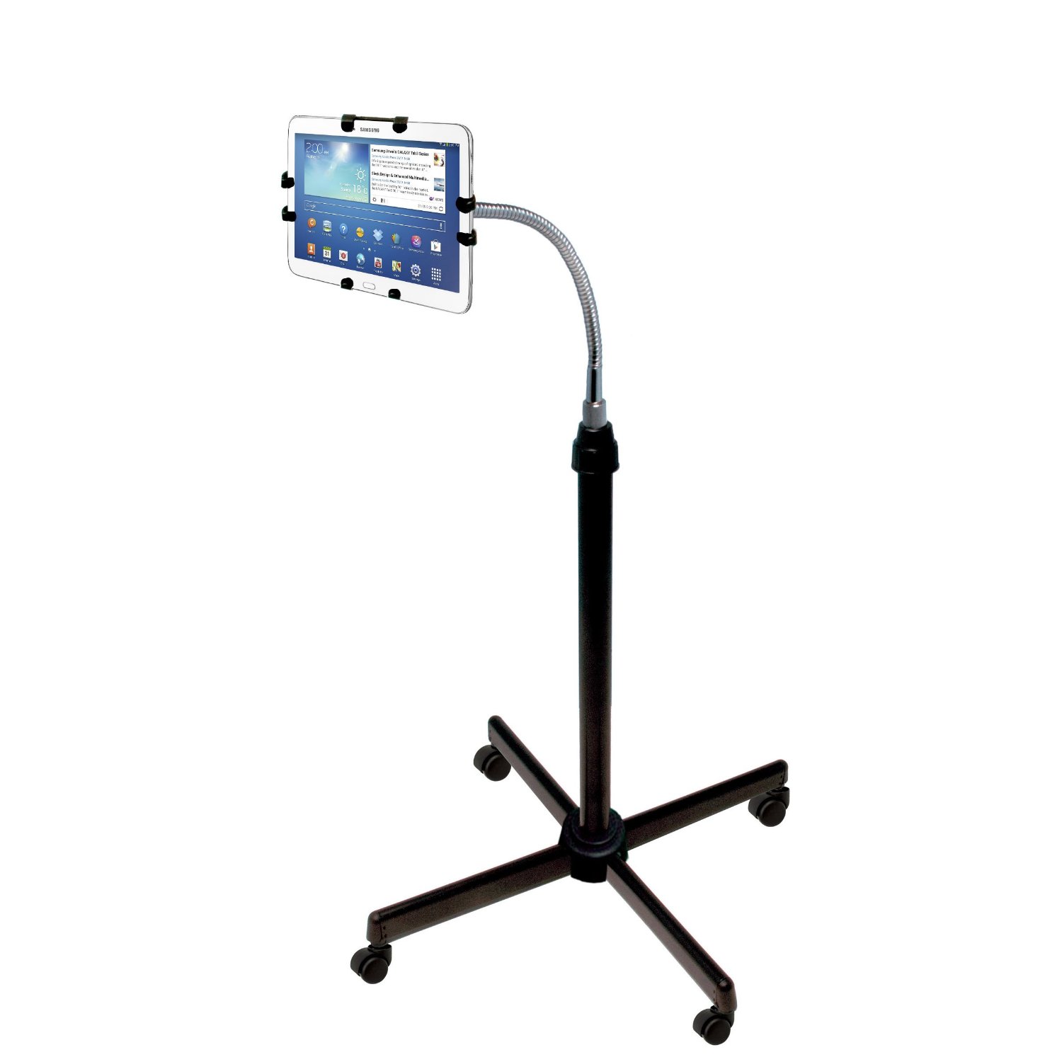CTA Digital Adjustable Gooseneck Floor Stand for Kindle & iPad Best