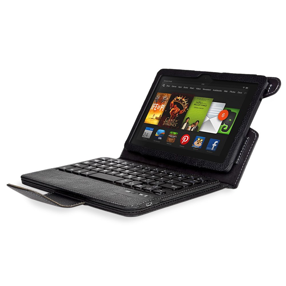 5 Keyboard + Cases for Kindle Fire HDX Best eBook Readers