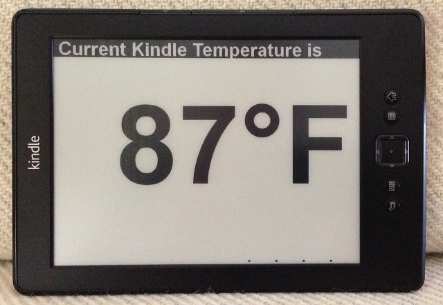 kindle thermometer